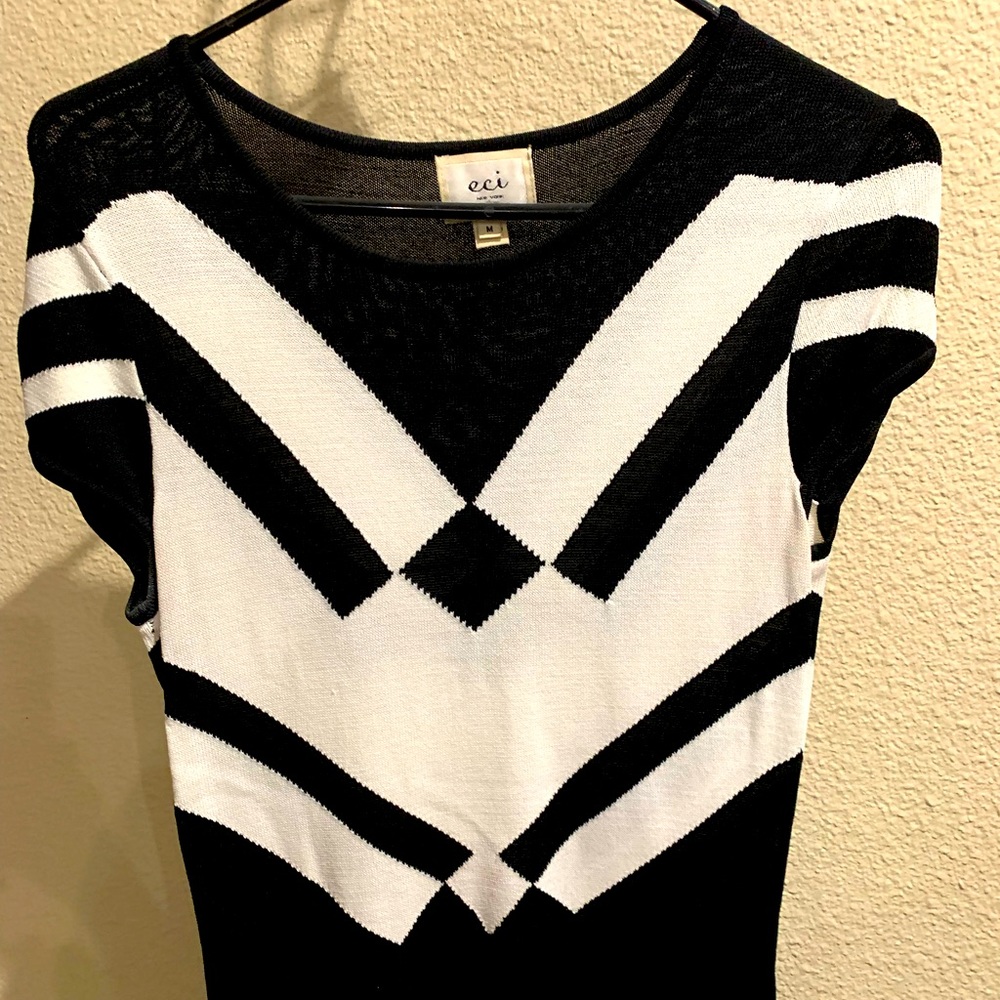 ECI cap sleeve dress